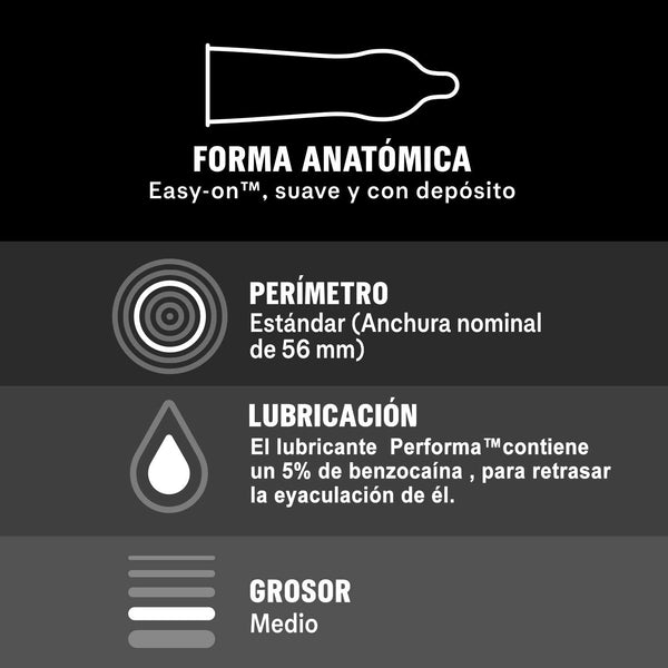 Durex Placer Prolongado 12