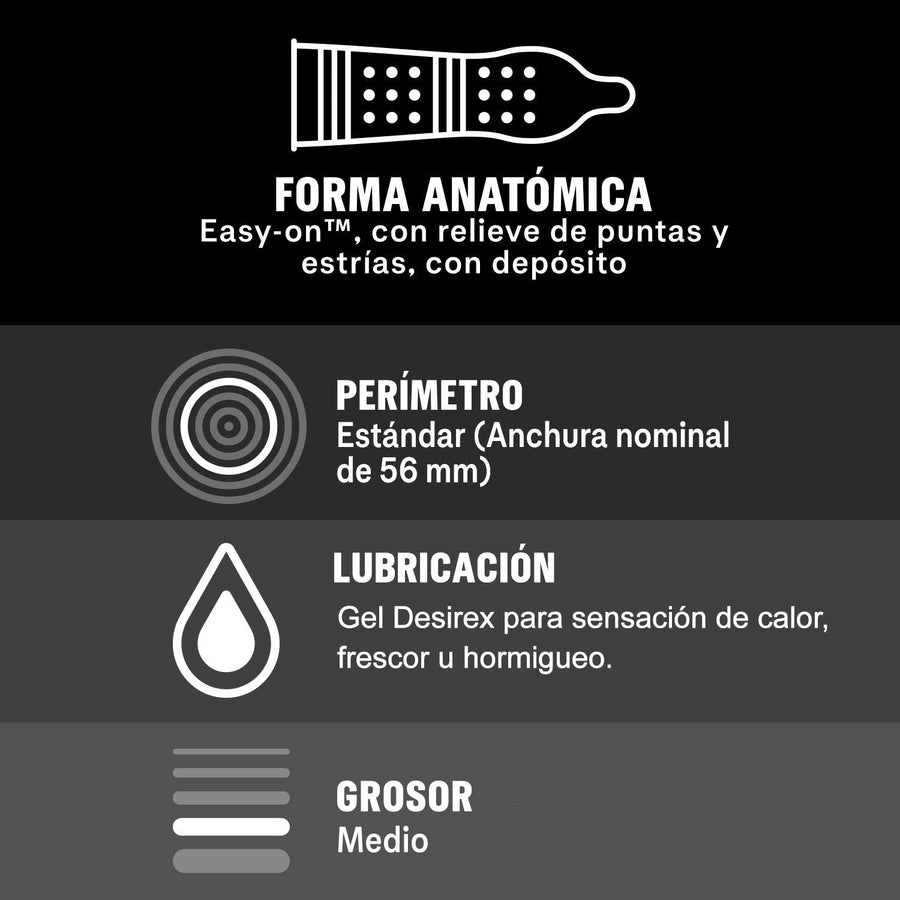 Durex Intense Orgasmic 12 uds - Durex - Comprar preservativos o condones (3)