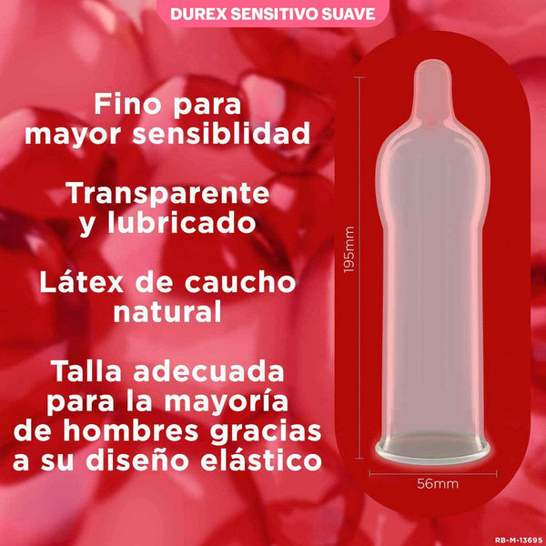 Durex Sensitivo Suave 12 uds