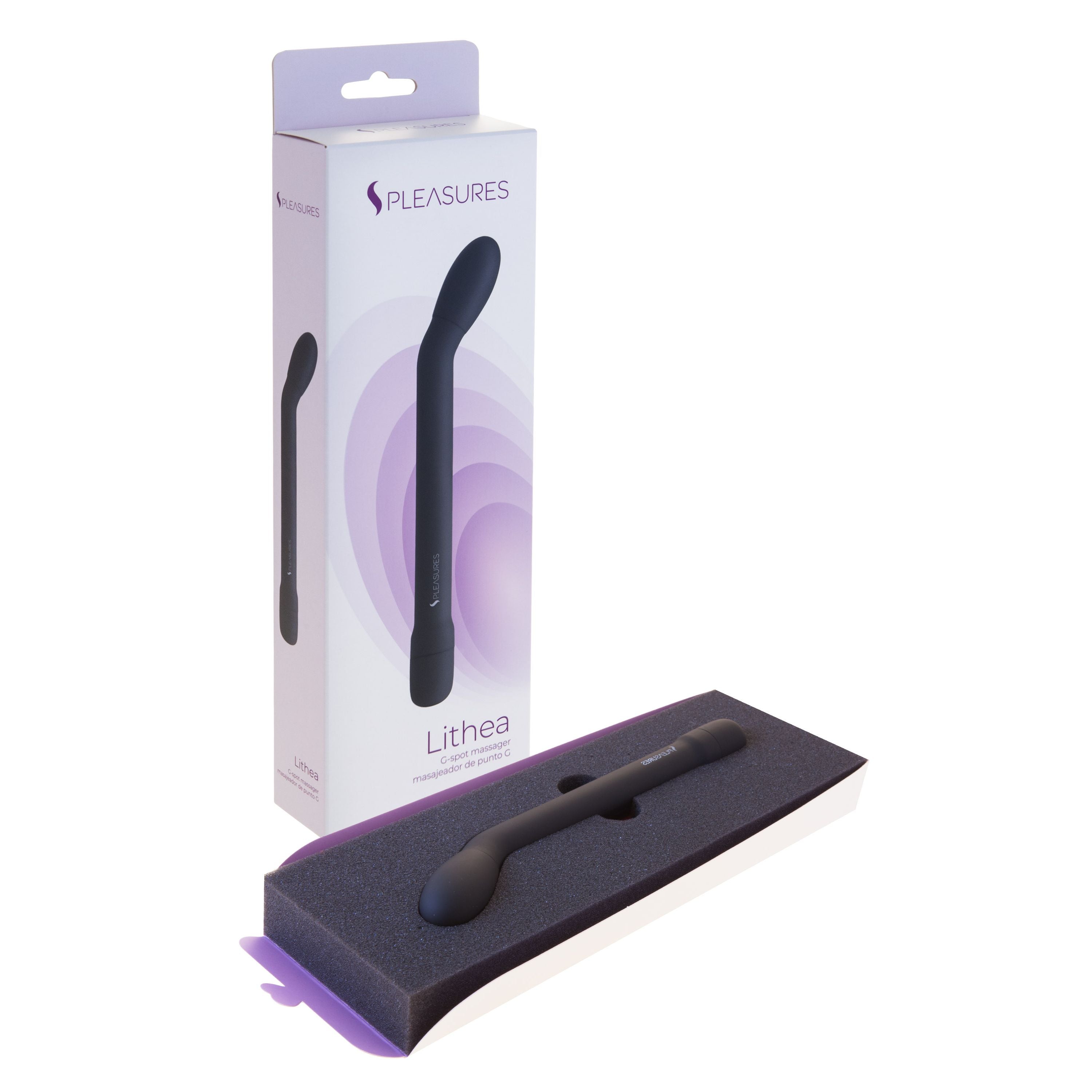 Vibrador Pélvico Lithea Negro - S Pleasures - Vibradores (2)