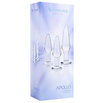 Kit plugs cristal Crystal Apollo - S Pleasures - Plugs anales (2)