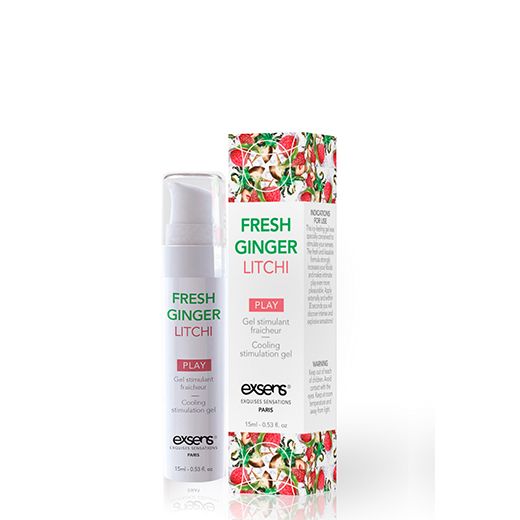Ginger Litchi 15 ml - Exsens - Estimulantes sexuales