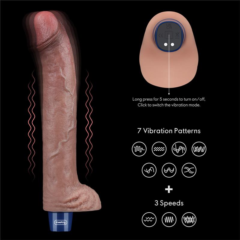 Vibrador Realista 27,5 cm
