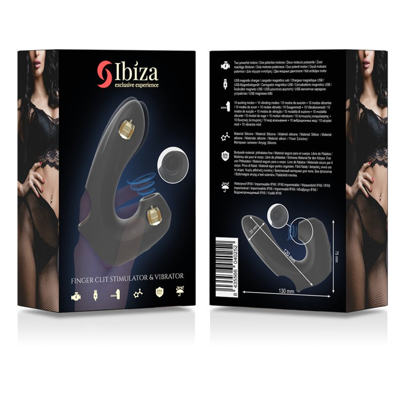 Dedal Vibrador con Succionador 8