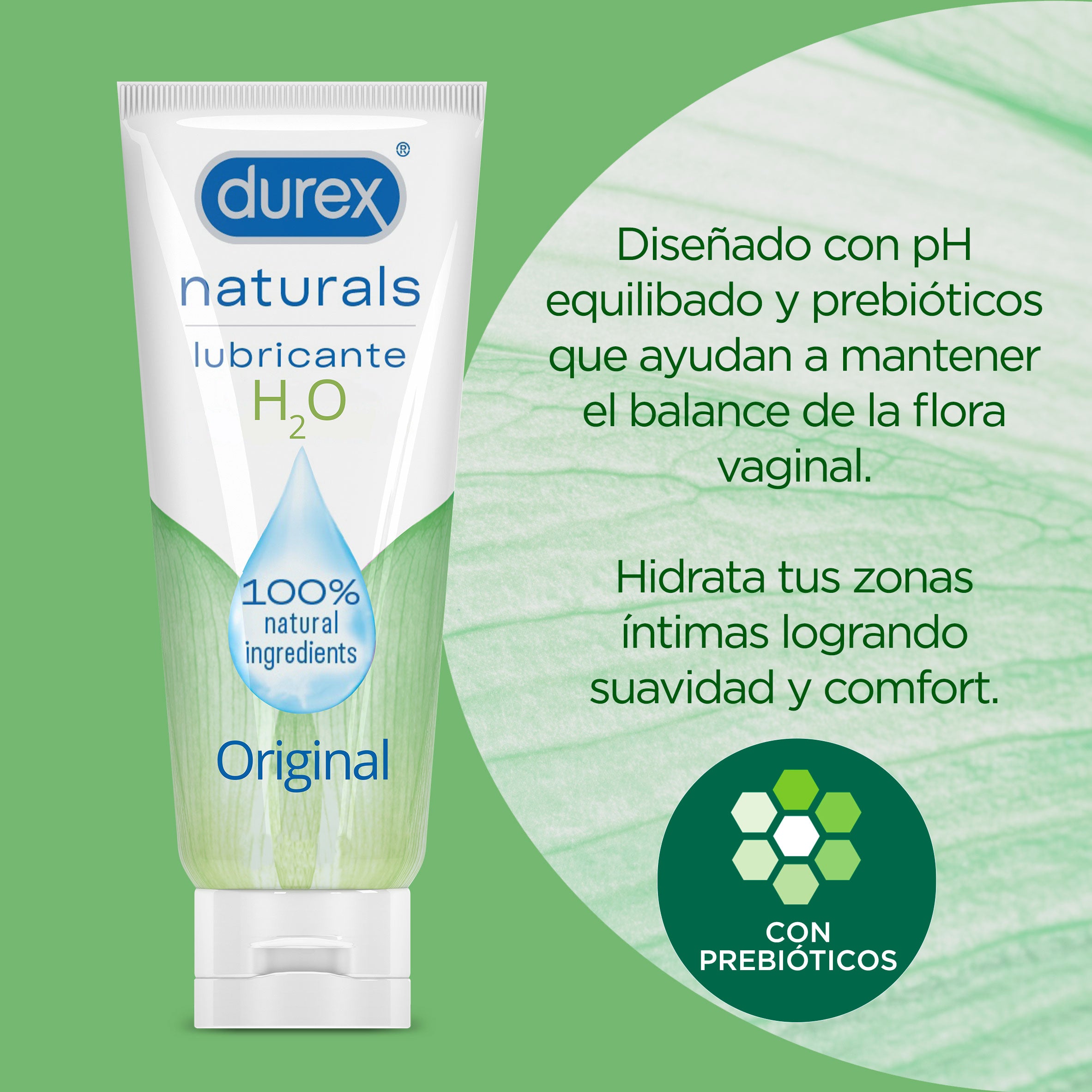 Durex Natural íntimo Gel 100ml - Durex - Lubricantes sexuales (3)