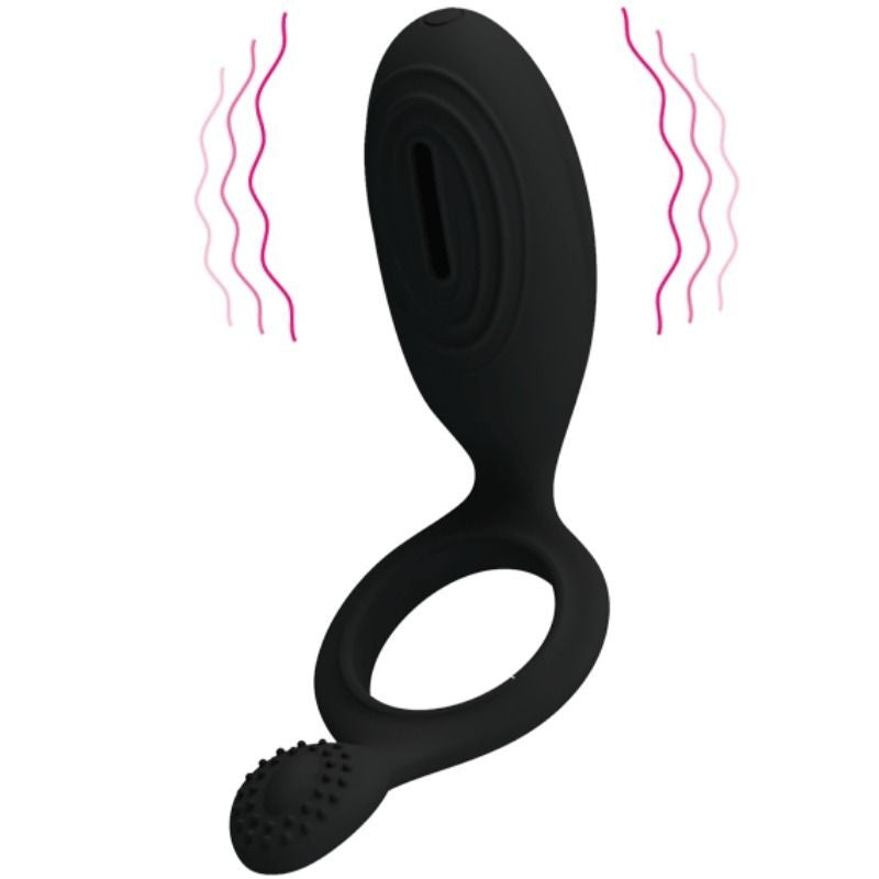 Anillo vibrador Ethel - PrettyLove - Anillo vibrador para el pene (con y sin vibración)