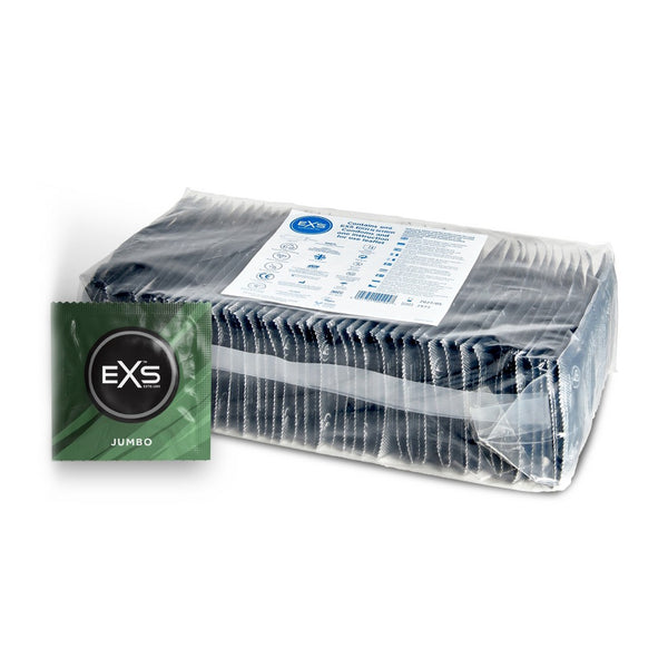 EXS condones XL grandes. Más largo y ancho, te proporcionan una comodidad extra Magnum XL