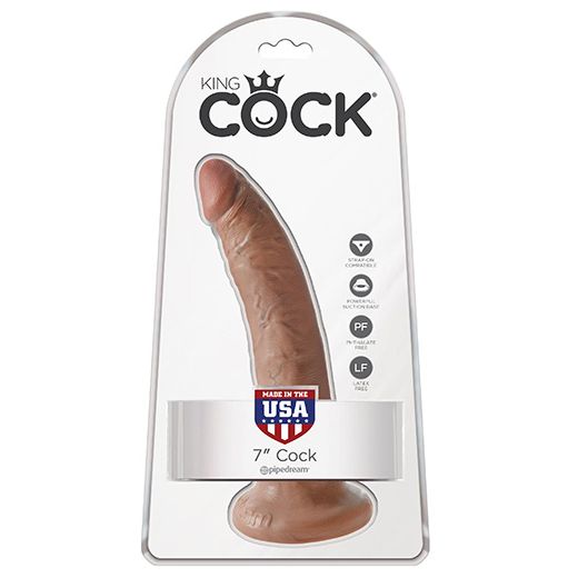King Cock 7 Marrón - KingCock - Dildos o Consoladores (3)