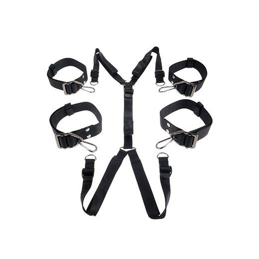 Kit de correas cama nylon - Pipedream - Kits para BDSM