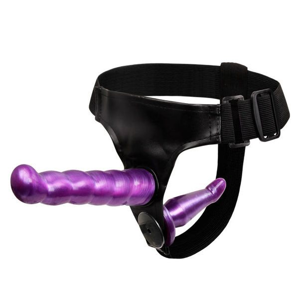 Arnés anal y vaginal femenino 17 cm - BaileHarness - Arneses con pene o dildo Strap-On