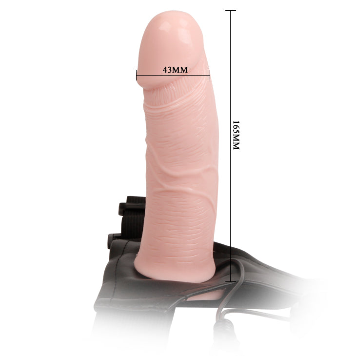 Arnes con dildo hueco - BaileHarness - Arneses con pene o dildo Strap-On (6)