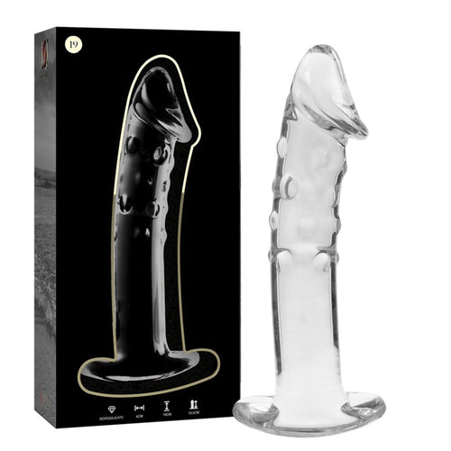 Nebula Modelo 19 Dildo Cristal Transparente