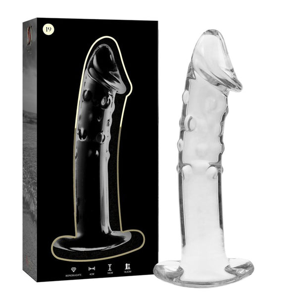 Nebula Modelo 19 Dildo Cristal Transparente - Ibiza - Dildos o Consoladores