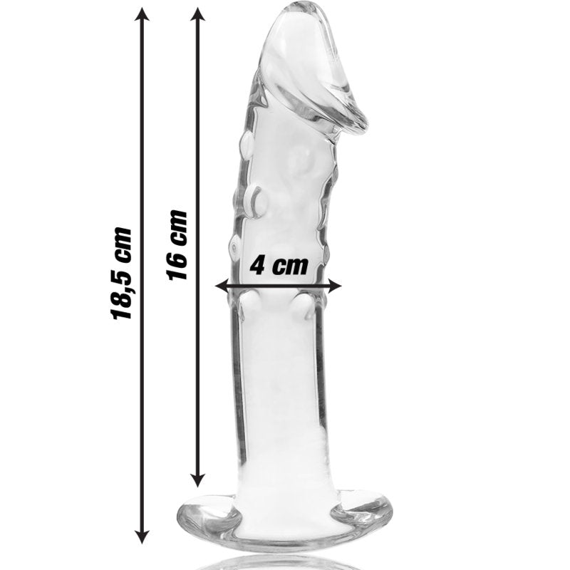 Nebula Modelo 19 Dildo Cristal Transparente - Ibiza - Dildos o Consoladores (3)