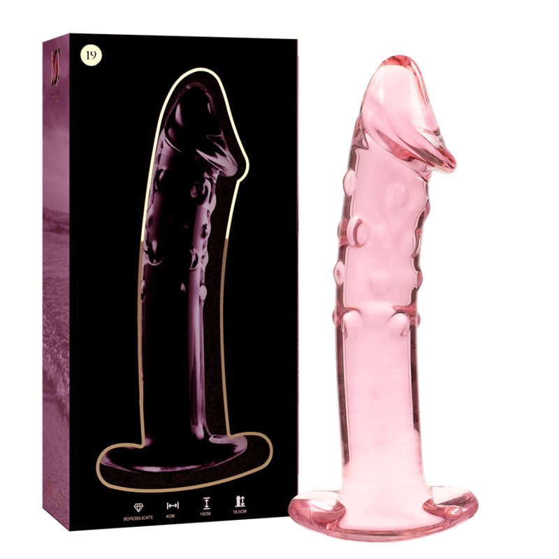 Nebula Modelo 19 Dildo Cristal Rosa - Ibiza - Dildos o Consoladores