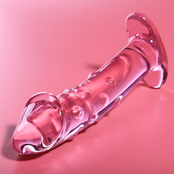 Nebula Modelo 19 Dildo Cristal Rosa