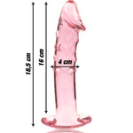 Nebula Modelo 19 Dildo Cristal Rosa - Ibiza - Dildos o Consoladores (3)