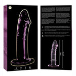 Nebula Modelo 19 Dildo Cristal Rosa - Ibiza - Dildos o Consoladores (5)
