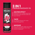 Gel 3 en 1 Efecto Calor Sabor Fresa 100 ml - Bruma - Lubricantes sexuales (4)