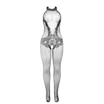 951801 Bodystocking Crotchless Rejilla - Subblime - Lencería erotica (5)