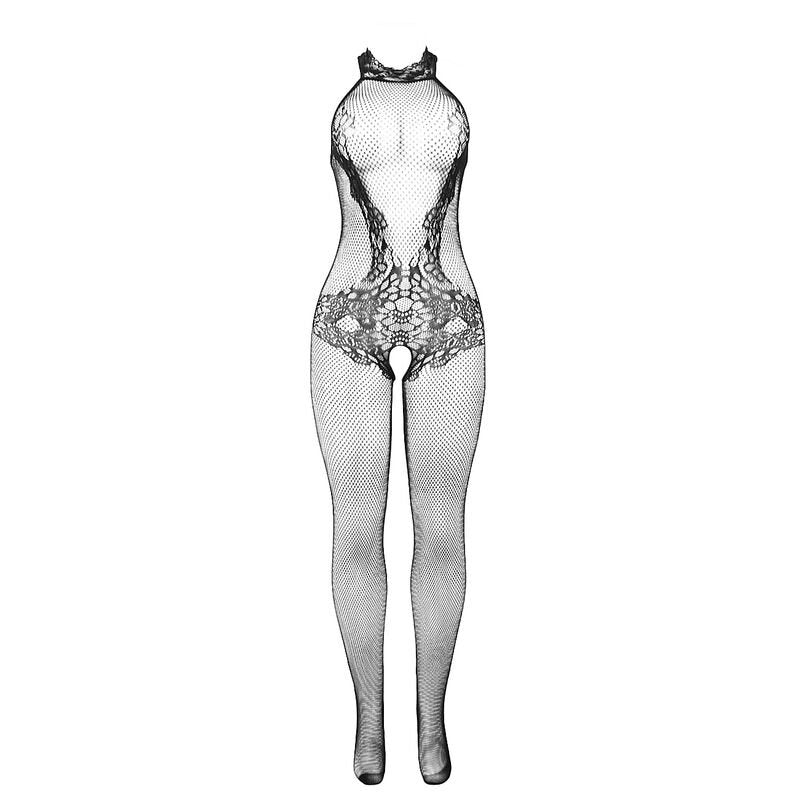 951801 Bodystocking Crotchless Rejilla - Subblime - Lencería erotica (5)