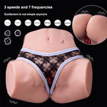 Tracy Torso Multiposición Vagina y Ano con Vibración - Shequ - Masturbadores masculinos (8)