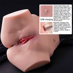 Tracy Torso Multiposición Vagina y Ano con Vibración - Shequ - Masturbadores masculinos (9)