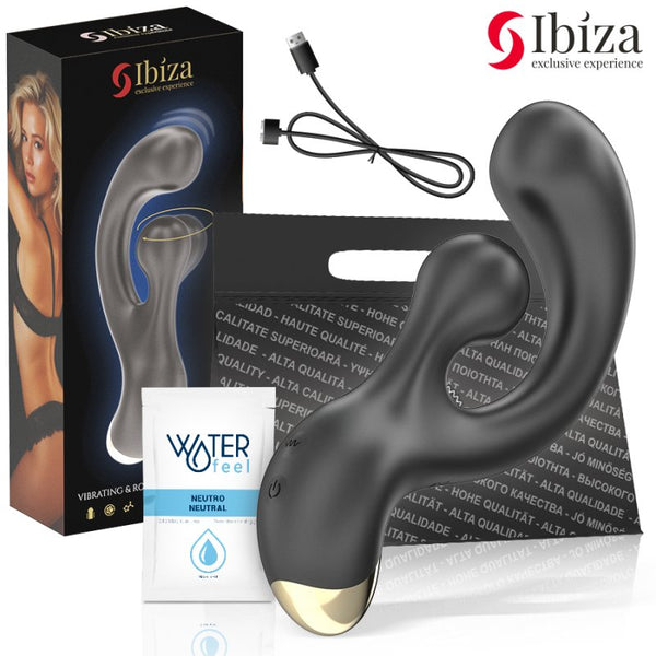 Vibrador Punto G y Estimulador Clítoris Rotatorio - Ibiza - Vibradores