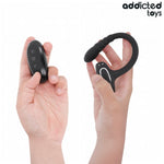Anillo Pene con Vibrador Anal Control Remoto - Addicted Toys - Anillo vibrador para el pene (con y sin vibración) (3)