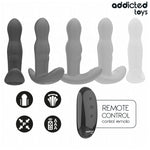 ADDICTED TOYS - PLUG ANAL VIBRADOR ROTATORIO CONTROL REMOTO