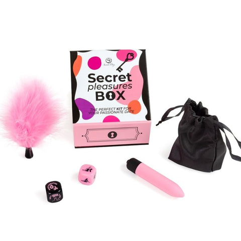 Caja de Placeres Para Parejas - Secret Play - Ideas romáticas y eróticas para regalar