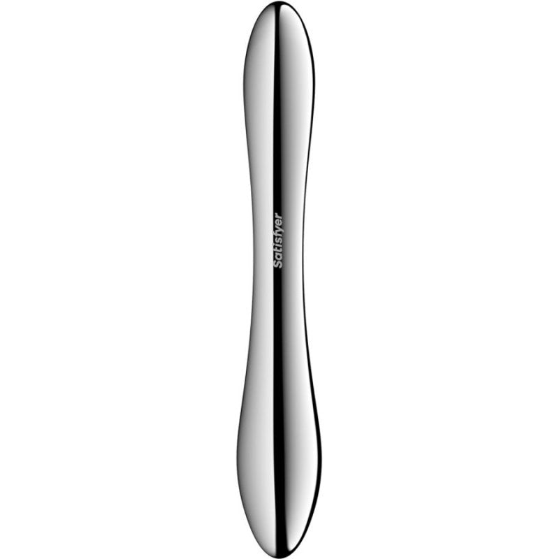 Pure Gravity 1 Dildo Acero Inoxidable Doble Uso - Satisfyer - Dildos o Consoladores (4)
