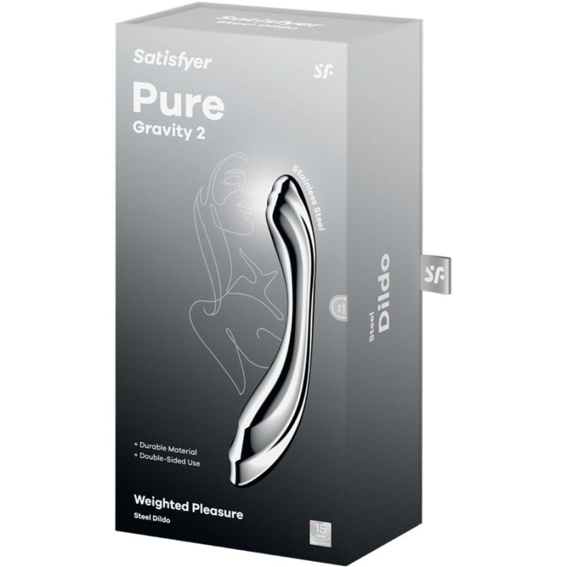 Pure Gravity 2 Dildo Acero Inoxidable - Satisfyer - Dildos o Consoladores (5)