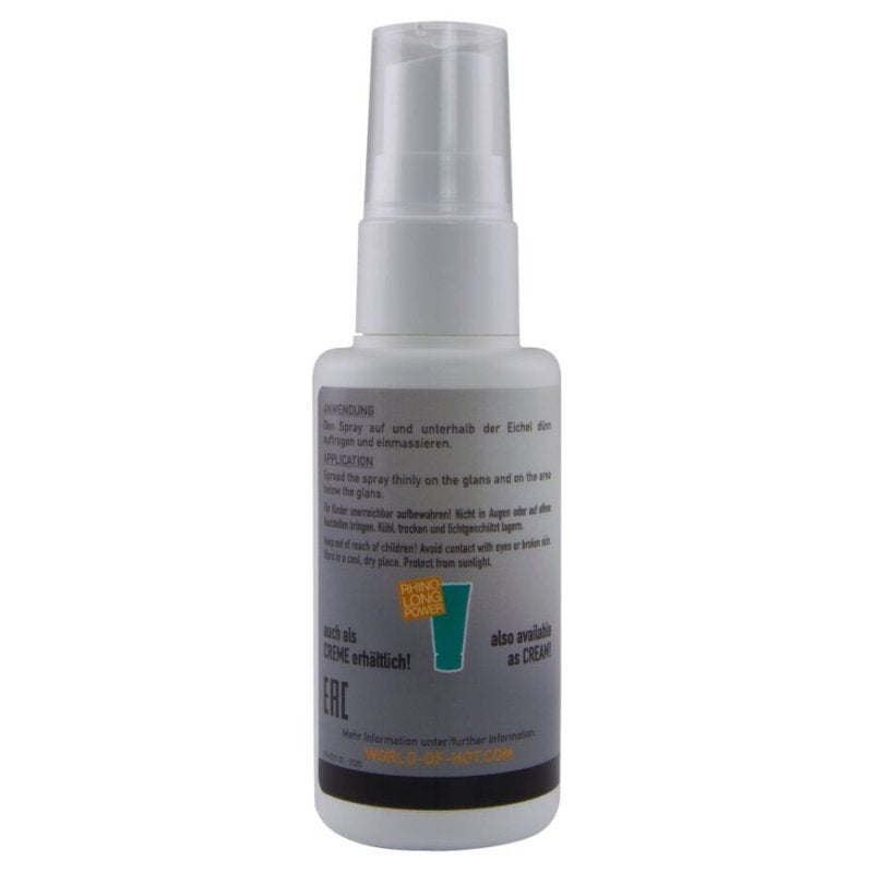 Spray Retardante Rhino Long Power 50 ml - Hot - Afrodisíacos Retardantes (3)