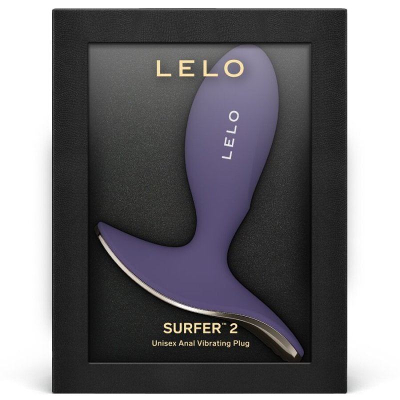 Surfer 2 Plug Anal Vibrador Unisex Morado - Lelo - Plugs anales (3)