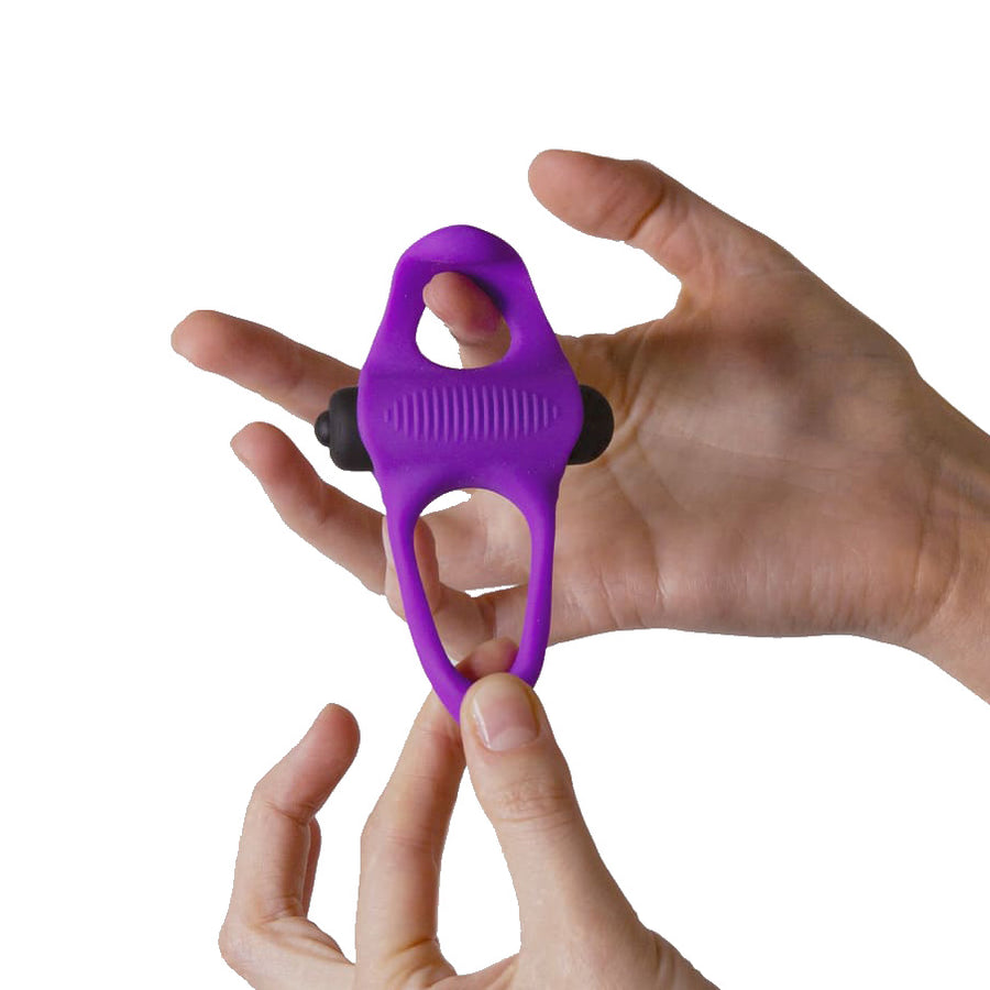 Lingus Max 3 Otto - 9,5 cm - Adrien Lastic - Anillo vibrador para el pene (con y sin vibración)