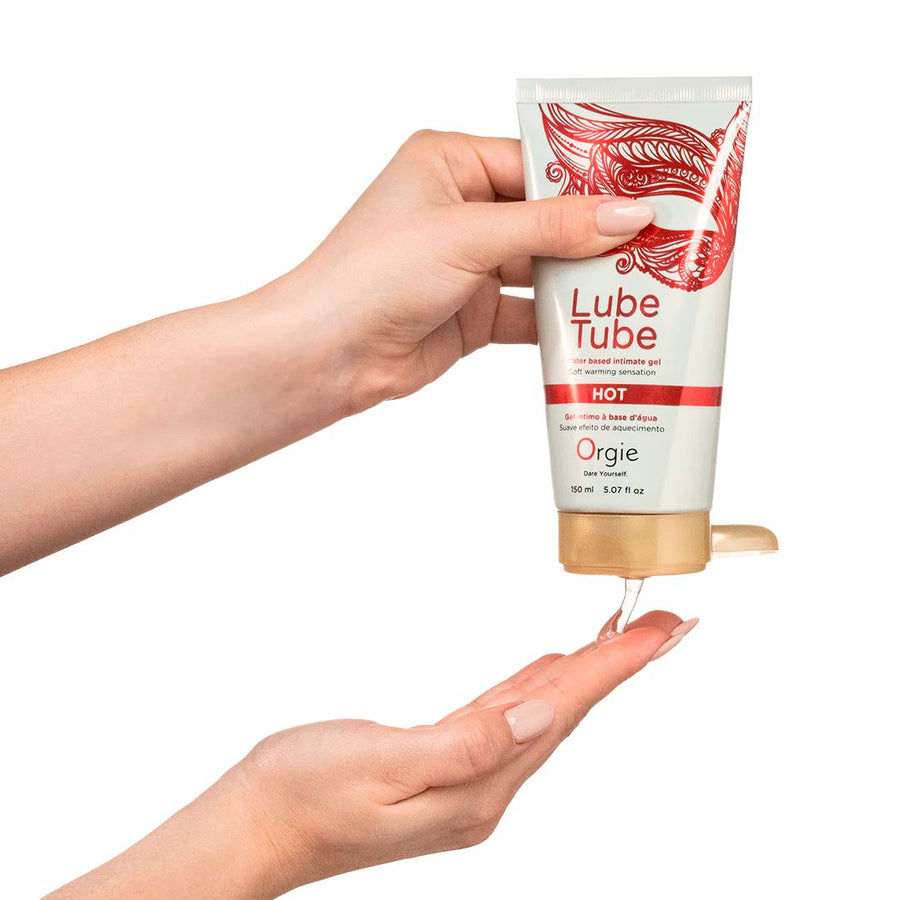 Lubricante Tube Hot Efecto Calor 150 ml - Orgie - Lubricantes sexuales (3)