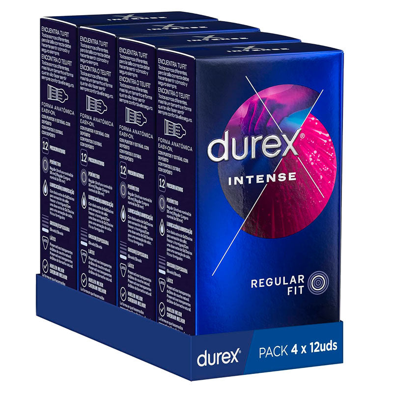Durex Intense Orgasmic 48 uds - Durex - ¡Packs ahorro!
