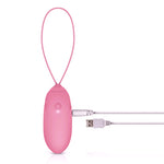 Huevo Vibrador Control Remoto USB Rosa 0
