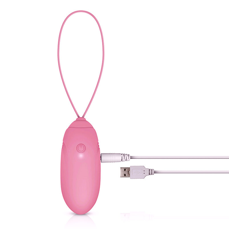 Huevo Vibrador Control Remoto USB Rosa 0