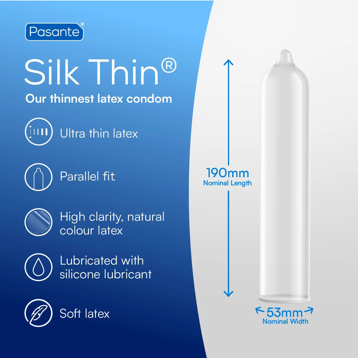 Silk Air Thin Sensitivo 144 uds