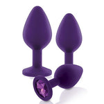 CM Set de plugs anales para practicar sexo anal de forma más placentera. Suaves, lisos y no porosos, perfectos acompañantes en tus relaciones. Booty Plug