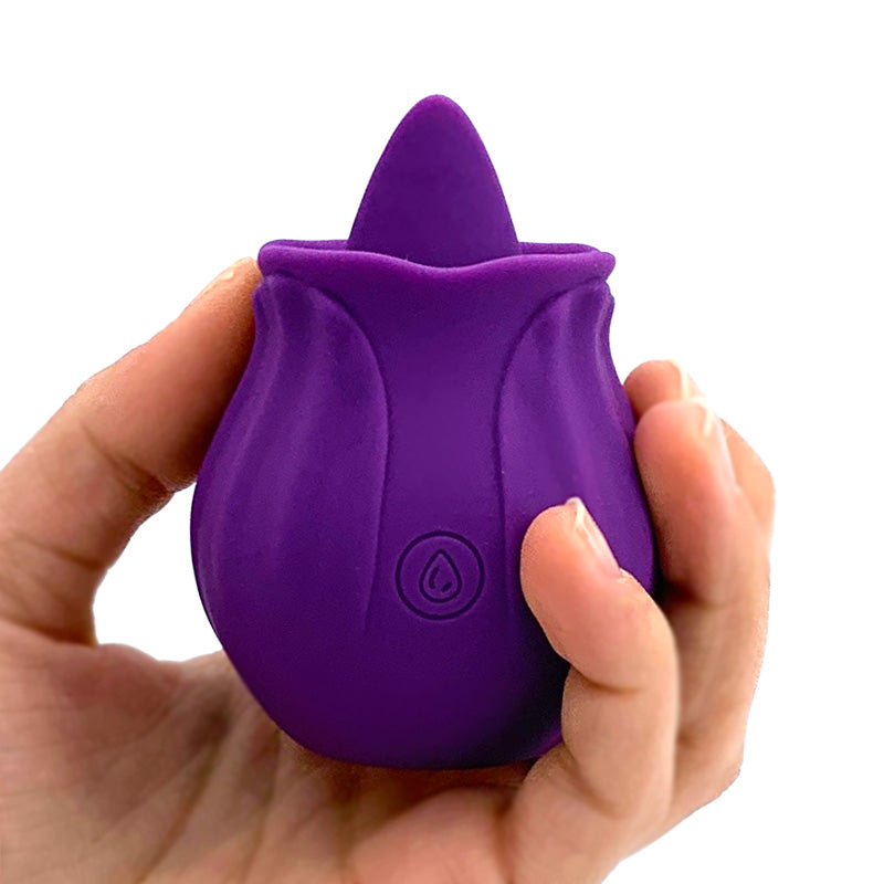 Vibrador con lengua Violet - Intense - Vibradores
