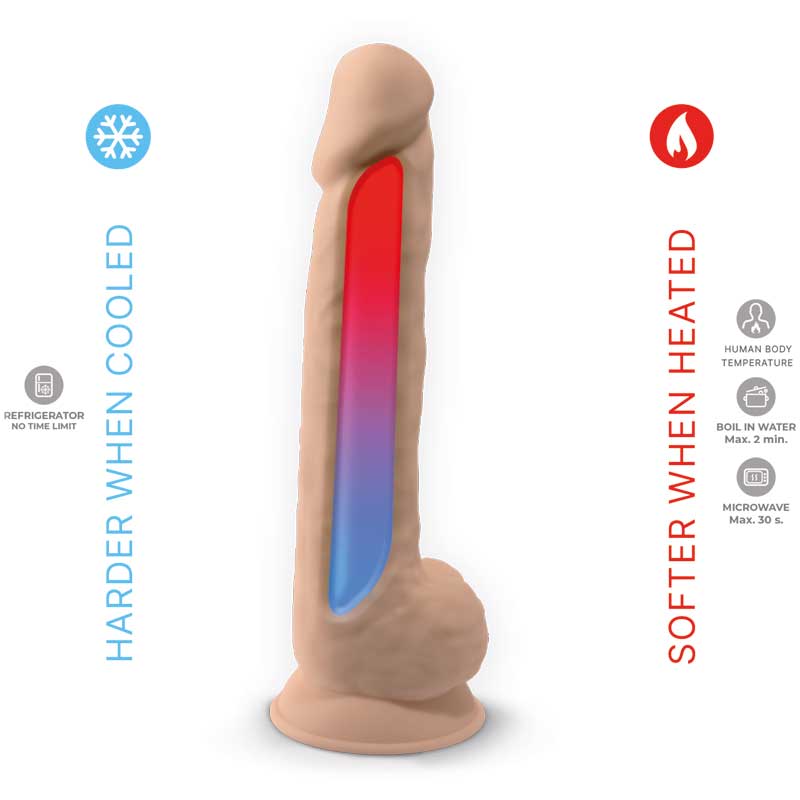 Dildo Dual density XXL 38 cm - Silexd - Dildos o Consoladores (2)