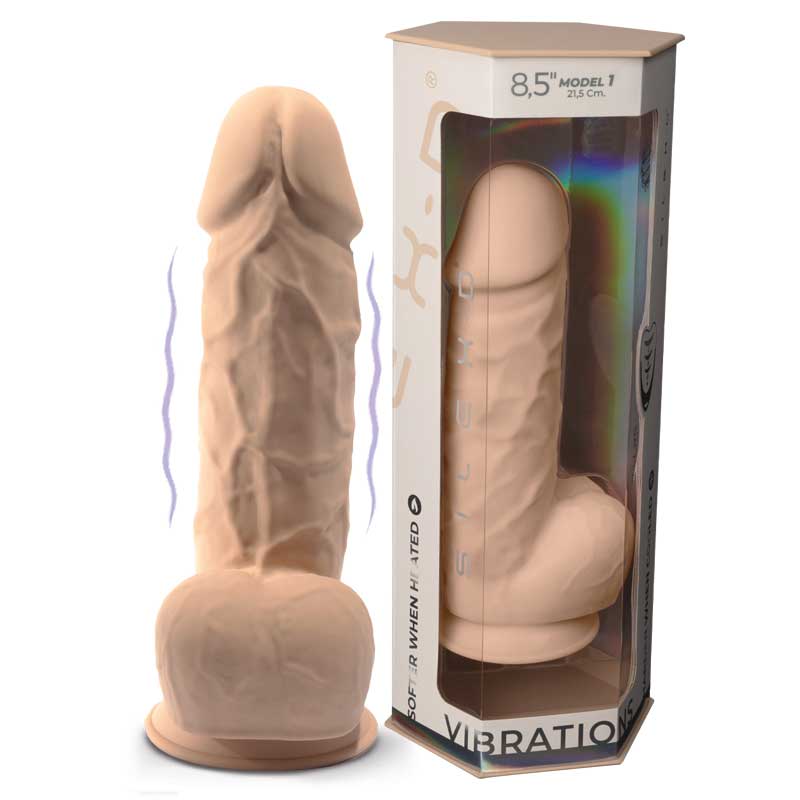 Vibrador Realista Control Remoto 21.5 cm - Silexd - Vibradores (4)