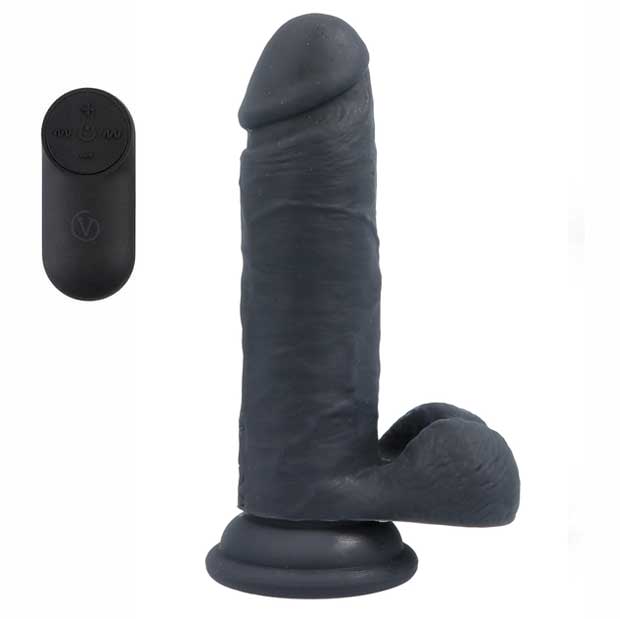 Virgite Vibrador Realista R12 Negro - Virgite - Vibradores