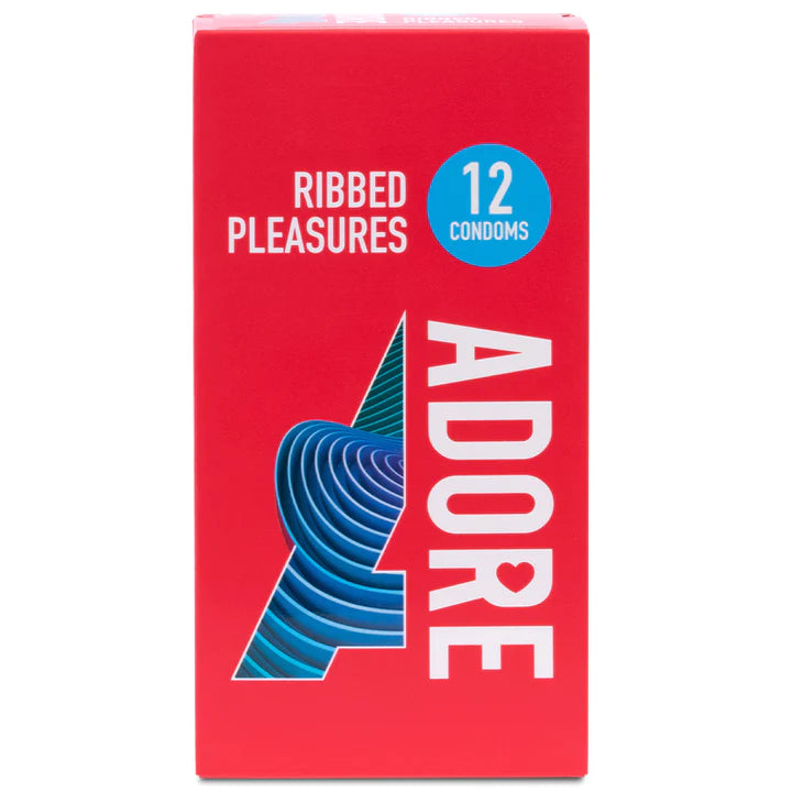 Ribbed Pleasure 12 ud - Adore - Comprar preservativos o condones (2)