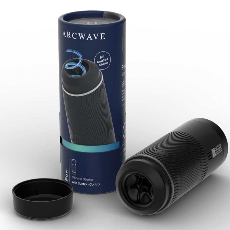 Pow Stroker Negro - Arcwave - Masturbadores masculinos (2)