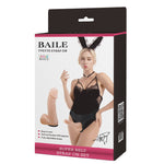 Arnés Ajustable con Dildo 18 cm - BaileHarness - Arneses con pene o dildo Strap-On (7)