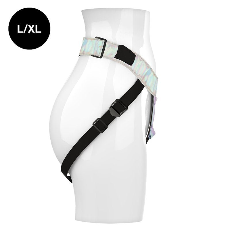 Arnés Iridiscente Talla L/XL - Mythology - Arneses con pene o dildo Strap-On (5)